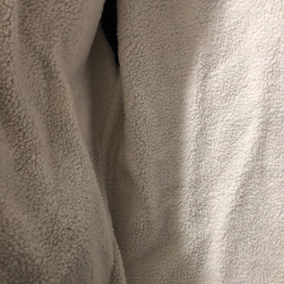 Quicksilver Sherpa Jacket Men 2XL Burgundy Plaid Cotton Polyester Lining Winter - Picture 6 of 12